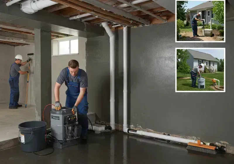 Basement Waterproofing and Flood Prevention process in Kenwood, IL